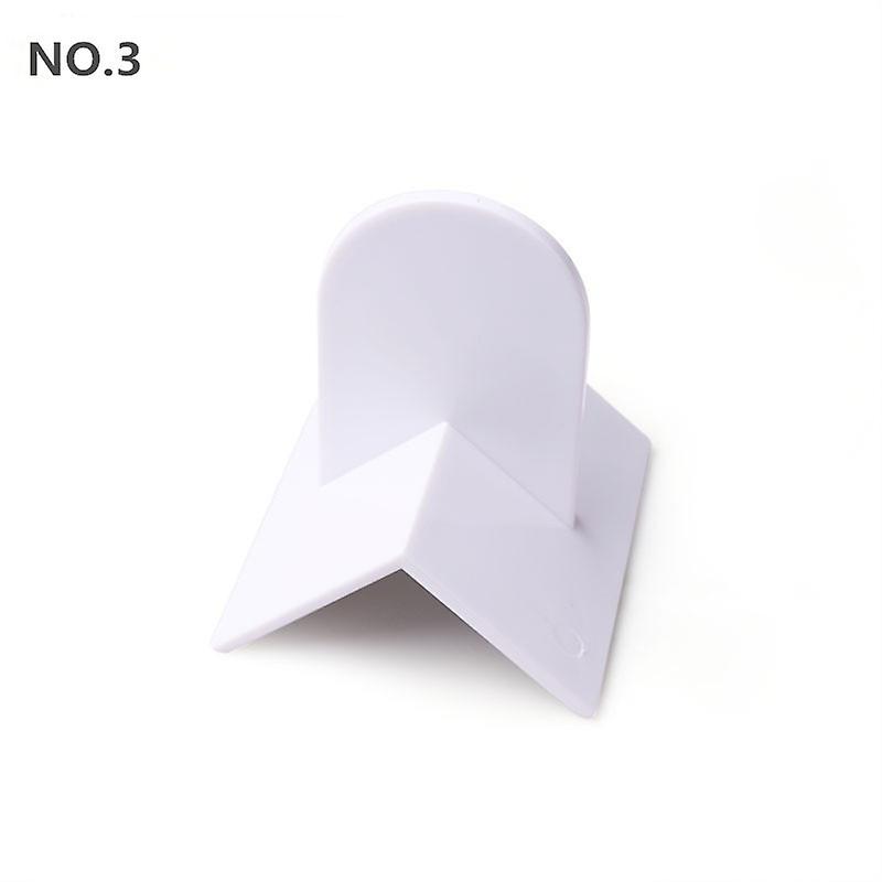 Cakedecoratingtool 1 Pcs Cake Smoother Set Polisher Plastic Round Edge Rectangular Cake Fondant Surface Polisher Cake De