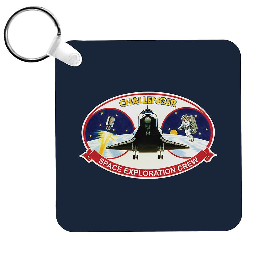 NASA STS 41B Challenger Mission Patch Keyring