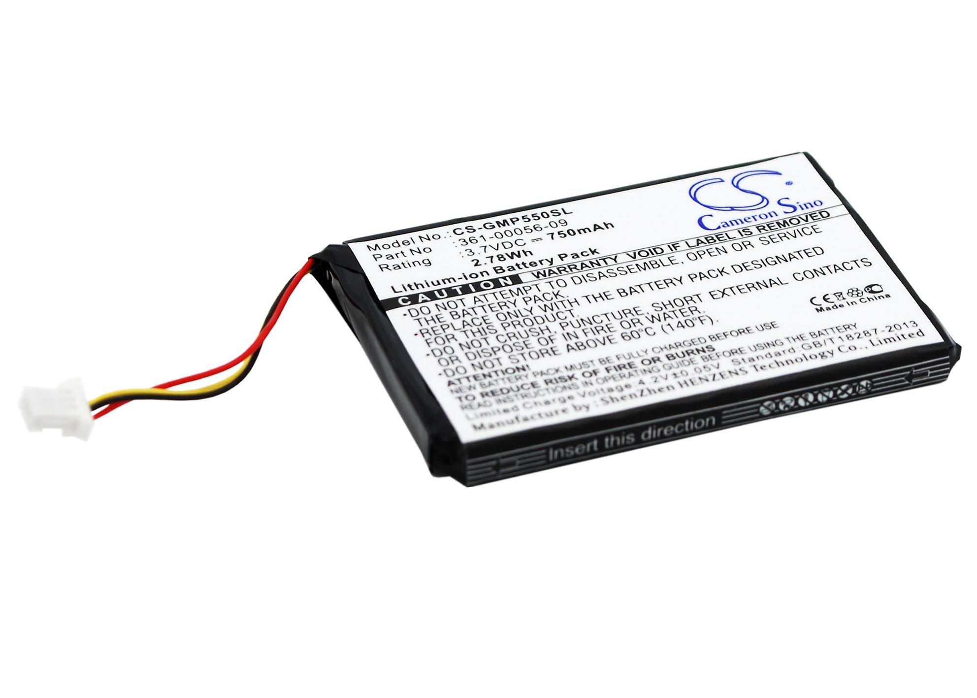 Batterie TECHTEK 750mAh 3.7V Li-ion Compatible Garmin 010-11925-10 – Drive 60, Drive 61, Pro 550, Pro 70, PT10, TB10 Et Plus