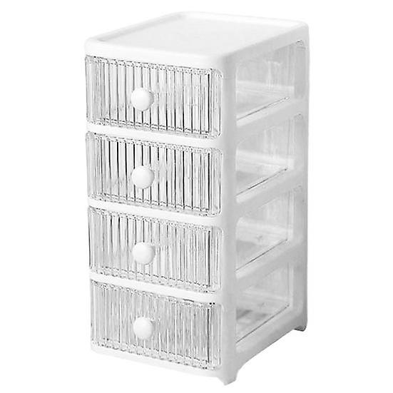 Desk Storage Box Smooth Pulling Organization Easy to Use Convenient Sundries Cosmetics Desktop Organizer Office Supply