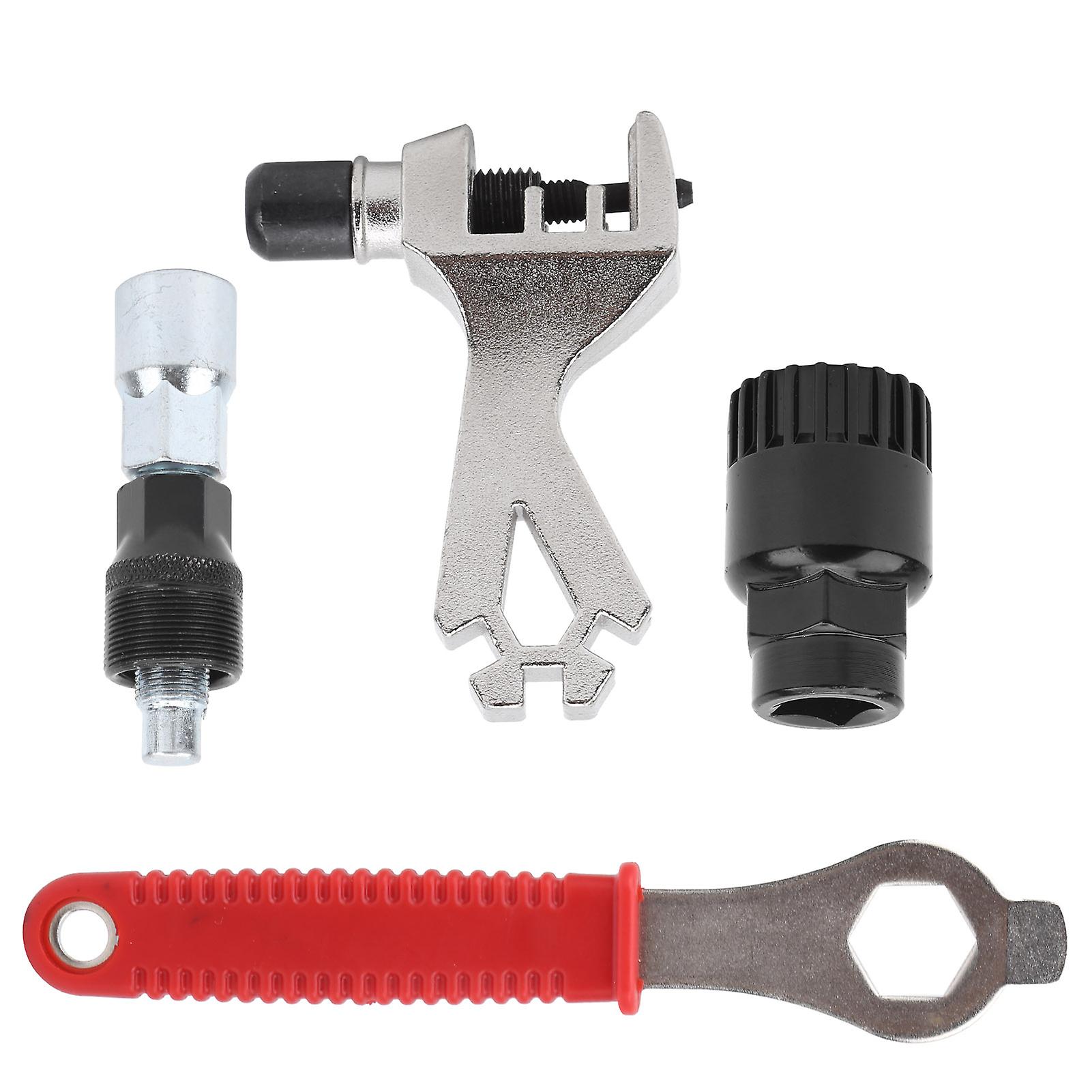 Bike Repair Tool Chain Cutter Wrench Remove Bottom Bracket Sleeve Tail Hook Puller ToolBottom Bracket Black