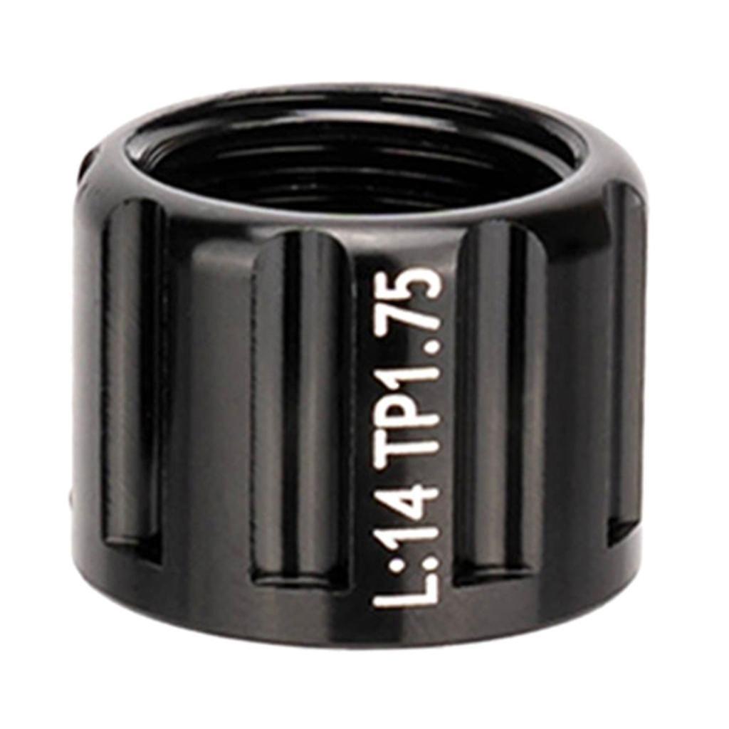 Cykel Thru Axlar Mutter Cykel Nav Röraxel Grillspett Mutter M12 M15 Gänga Axlar Mutter