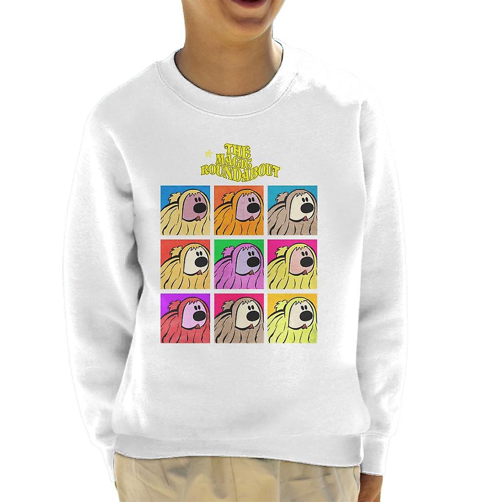 The Magic Roundabout Dougal Pop Art Kid's Sweatshirt