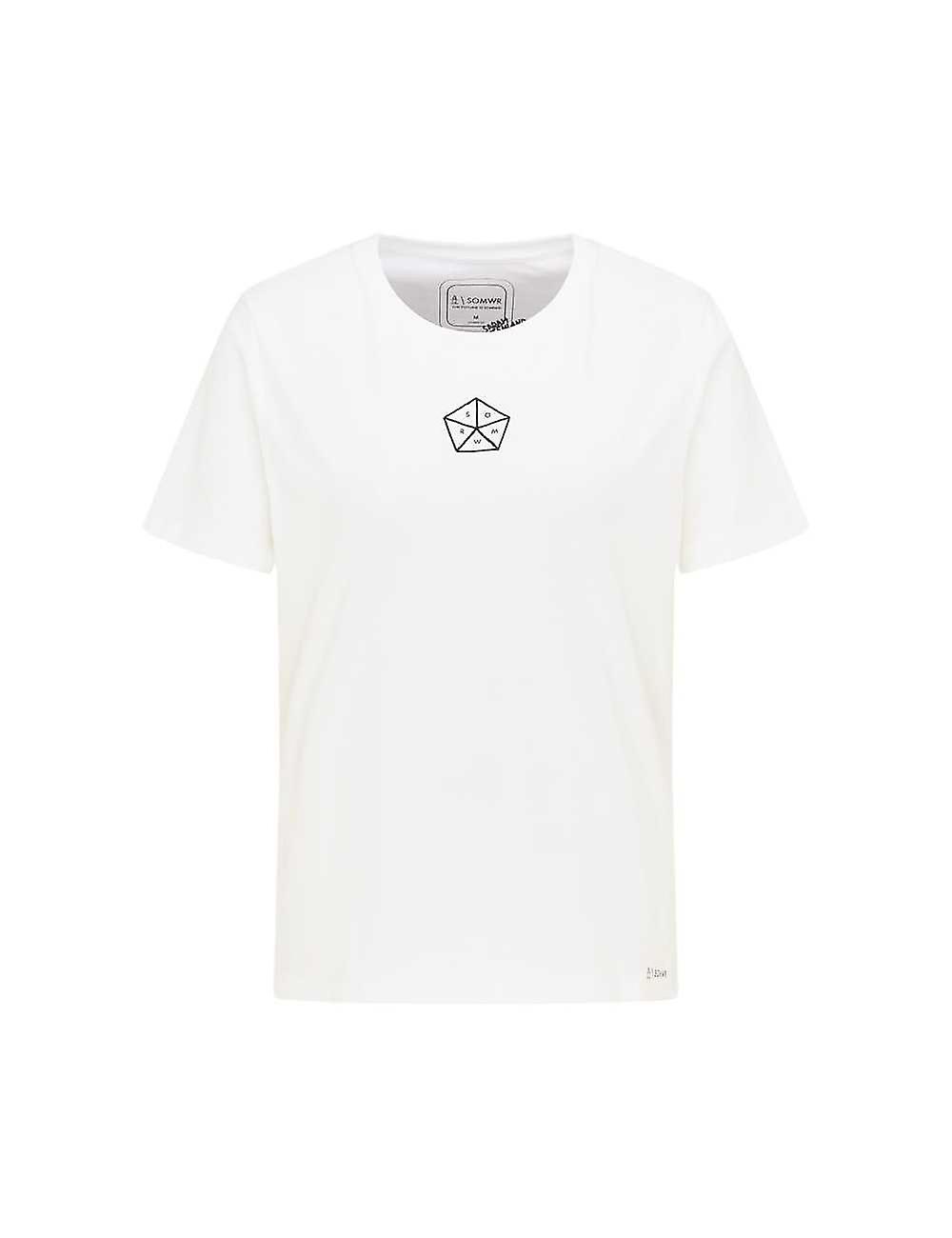 Somwr tričko Žena Pentagon Biele Logo