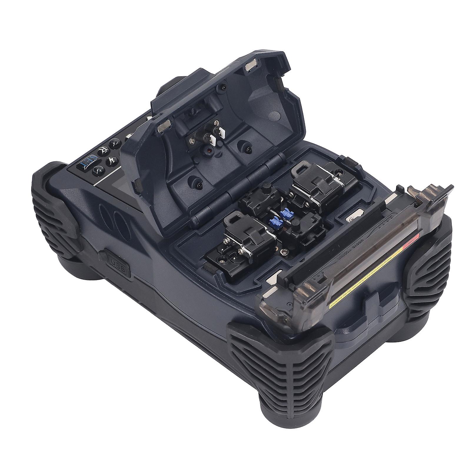 A-15F Mini Fiber Fusion Splicer 3.5" LCD US Plug 11.1V 4800mAh