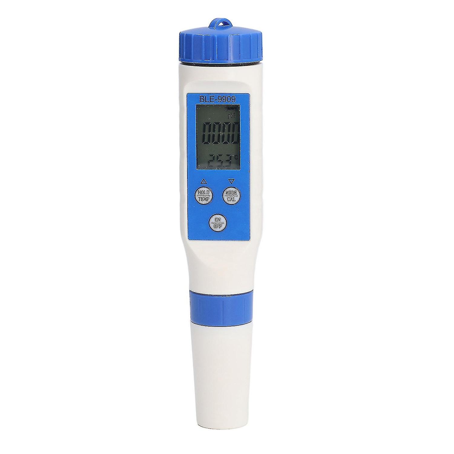 5 in 1 Wireless Water Test Meter with Data Saving and Detachable Plug-in Probe