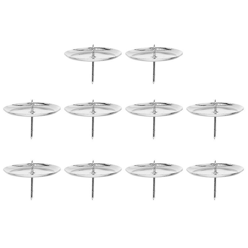 10pcs Metal Candle Holders