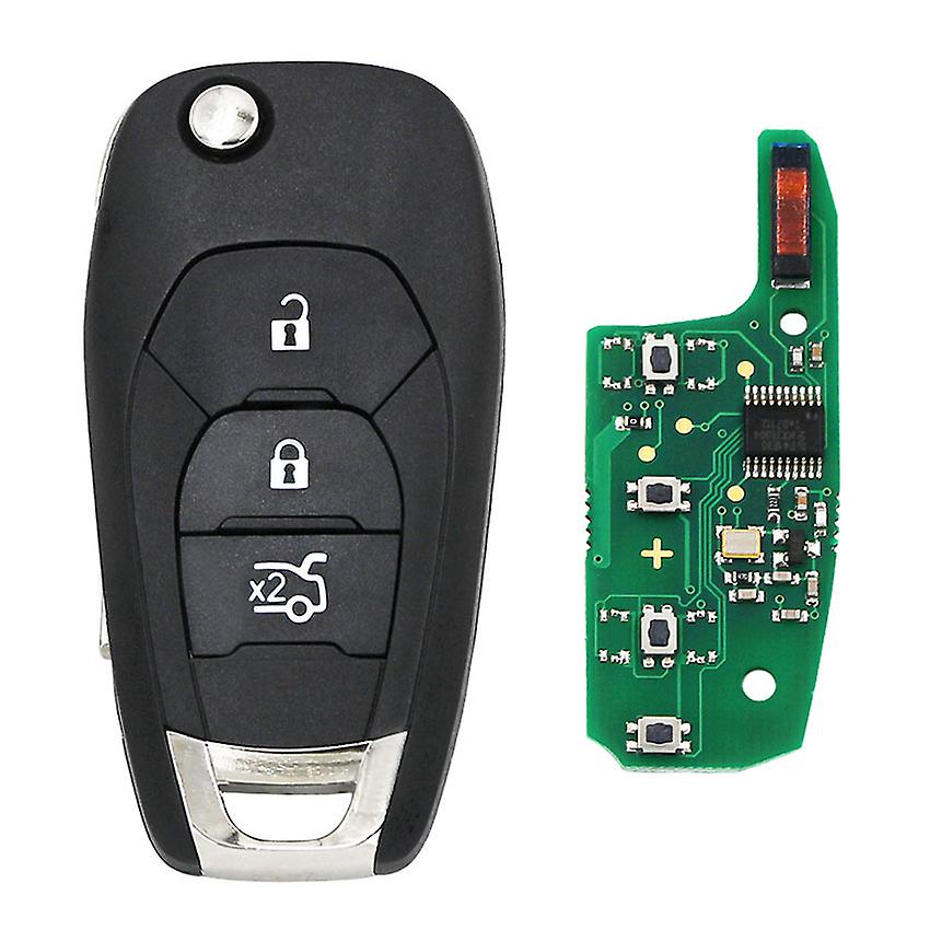 2/3/4 Button 315mhz 433mhz With Id46 Pcf7937 Chip Remote Key Fob For Chevrolet Cruze Aveo 2014-2018