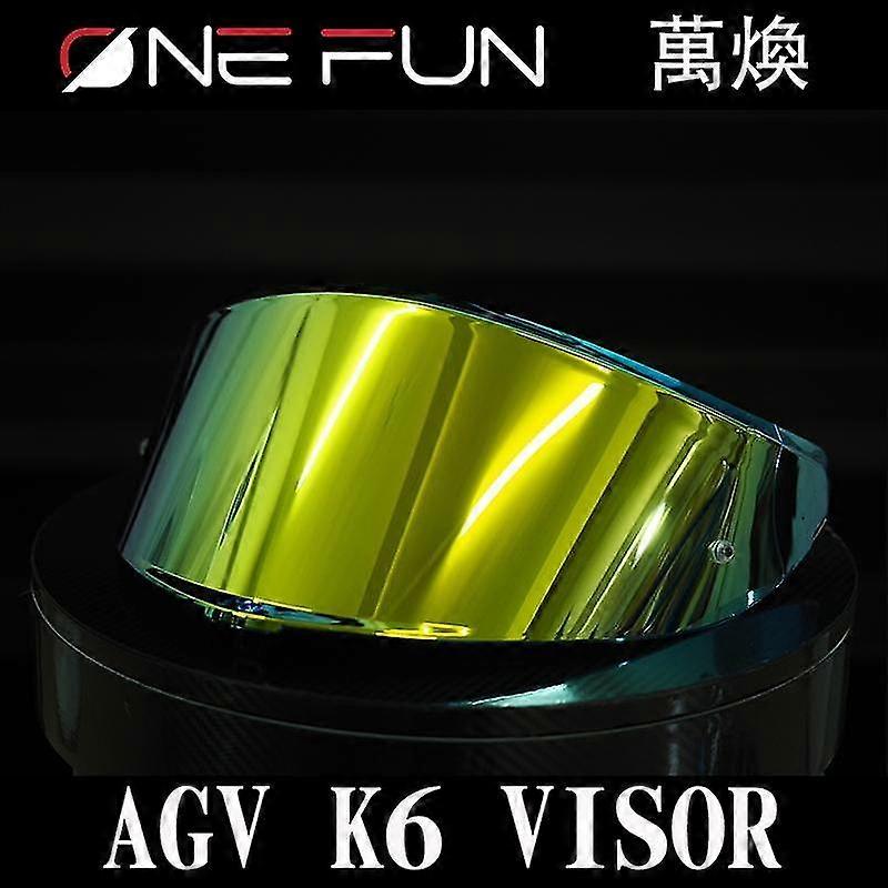 Clear Visor Lens & Case For AGV K6 / K-6 Full Face Motorcycle Helmet
