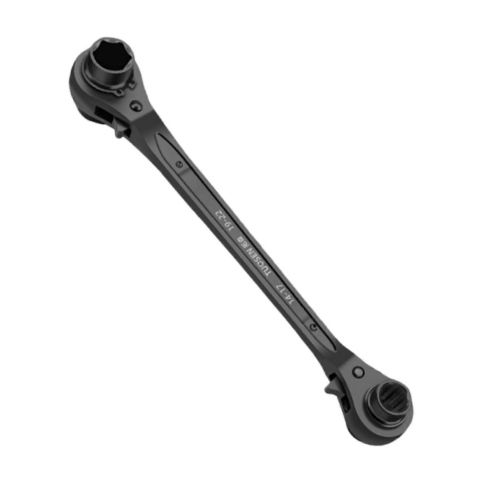 Ratchet Box Wrench Multifunctional Spanner Mechanics Two Head Ratchet Wrench Style A