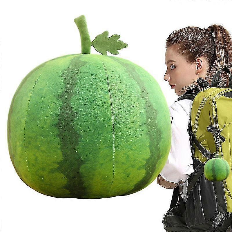 Watermelon Plush Soft Doll Stuffed Simulation Plush Watermelon Cushion Room Decor Stuffed Pillow Creative Plush Toys Plush Throw