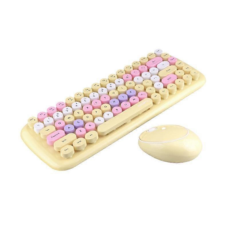 Ensemble de clavier et de souris sans fil mignon