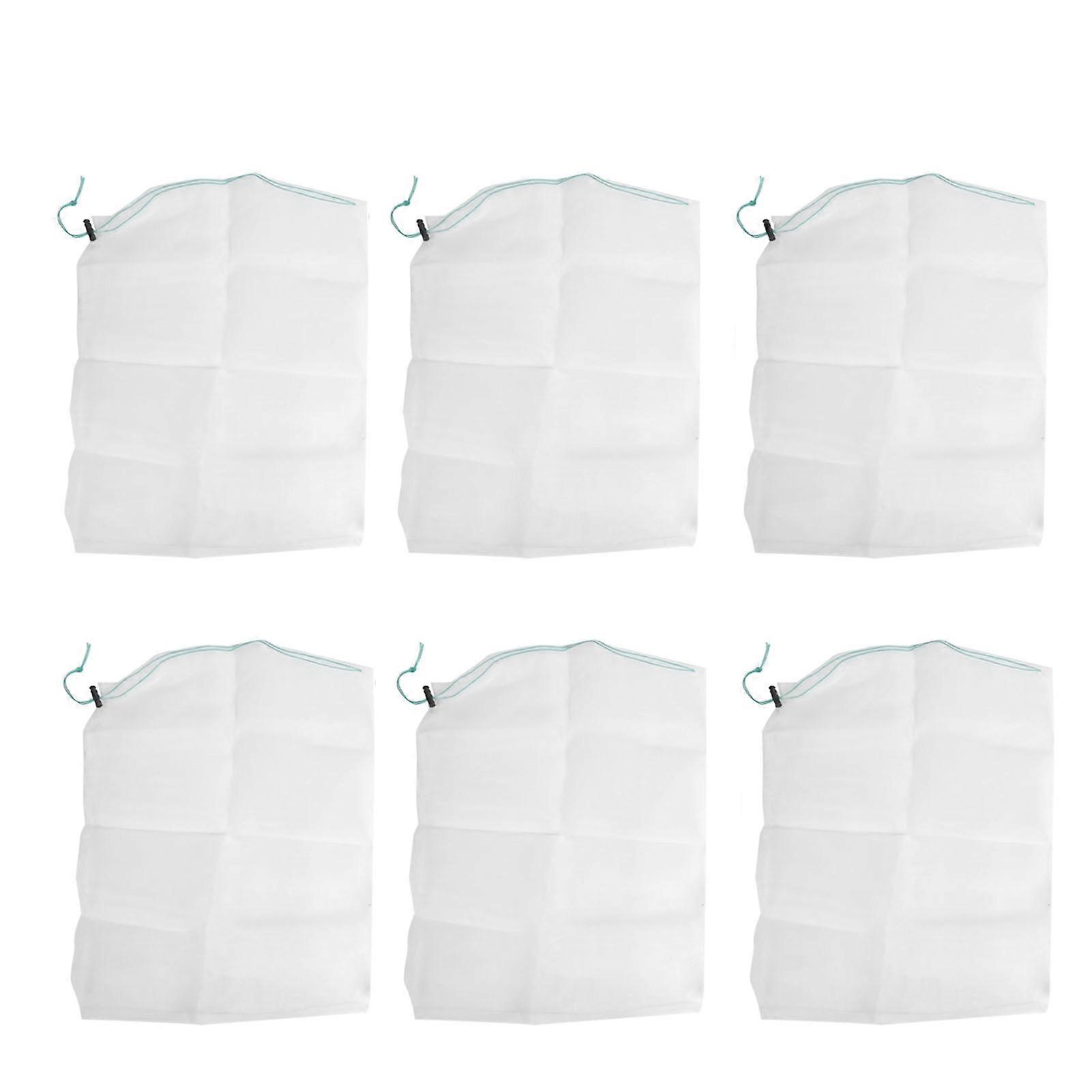 6PCS Pool Cleaning Bag Pool Leaf Catcher Pool Cleaner Replacement Bag Pool Mesh Filter Bag