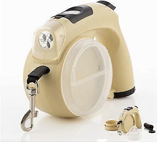 Retractable Dog Strap 6 In 1 Beige