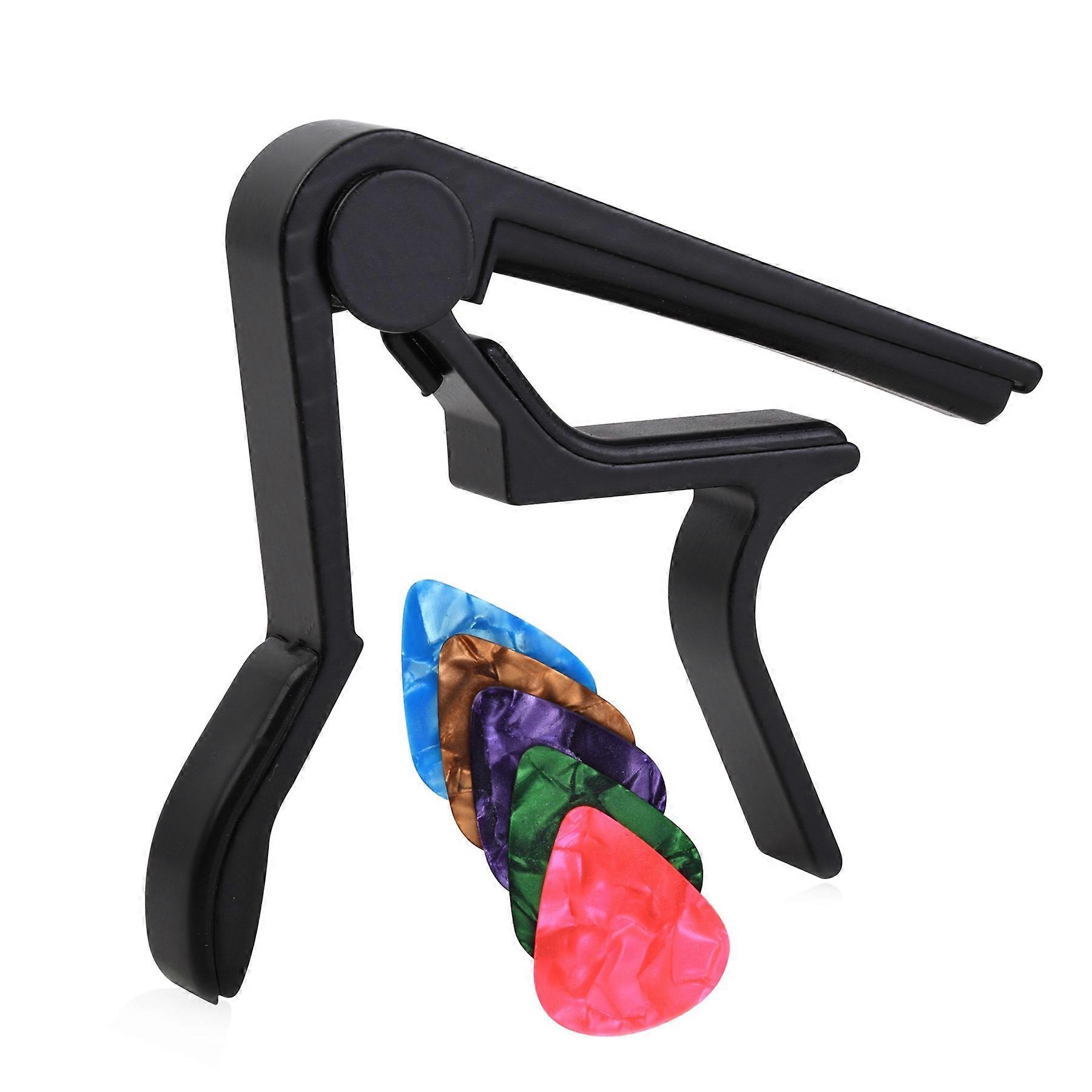 Guitar Capo, Alloy Guitar Capo, Black