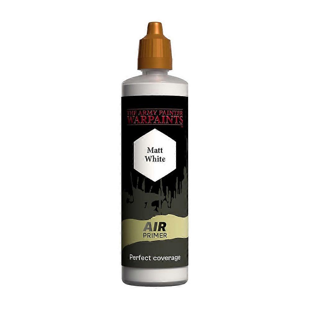 Army Painter High Quality Matte Fine Pigment Warpaints Air Primer 10ml (White)