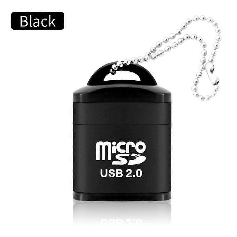 Mini Micro SD Card Reader USB 2.0, TF Memory Card Adapter for Desktop Computer and Notebook Computers, Micro SD Cartridge
