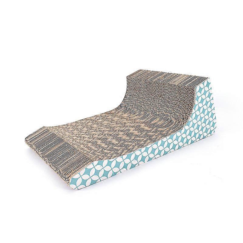 Cat Scratcher Scratching Post Cardboard Mat Bed Sofa Lounger with Kitty Catnip
