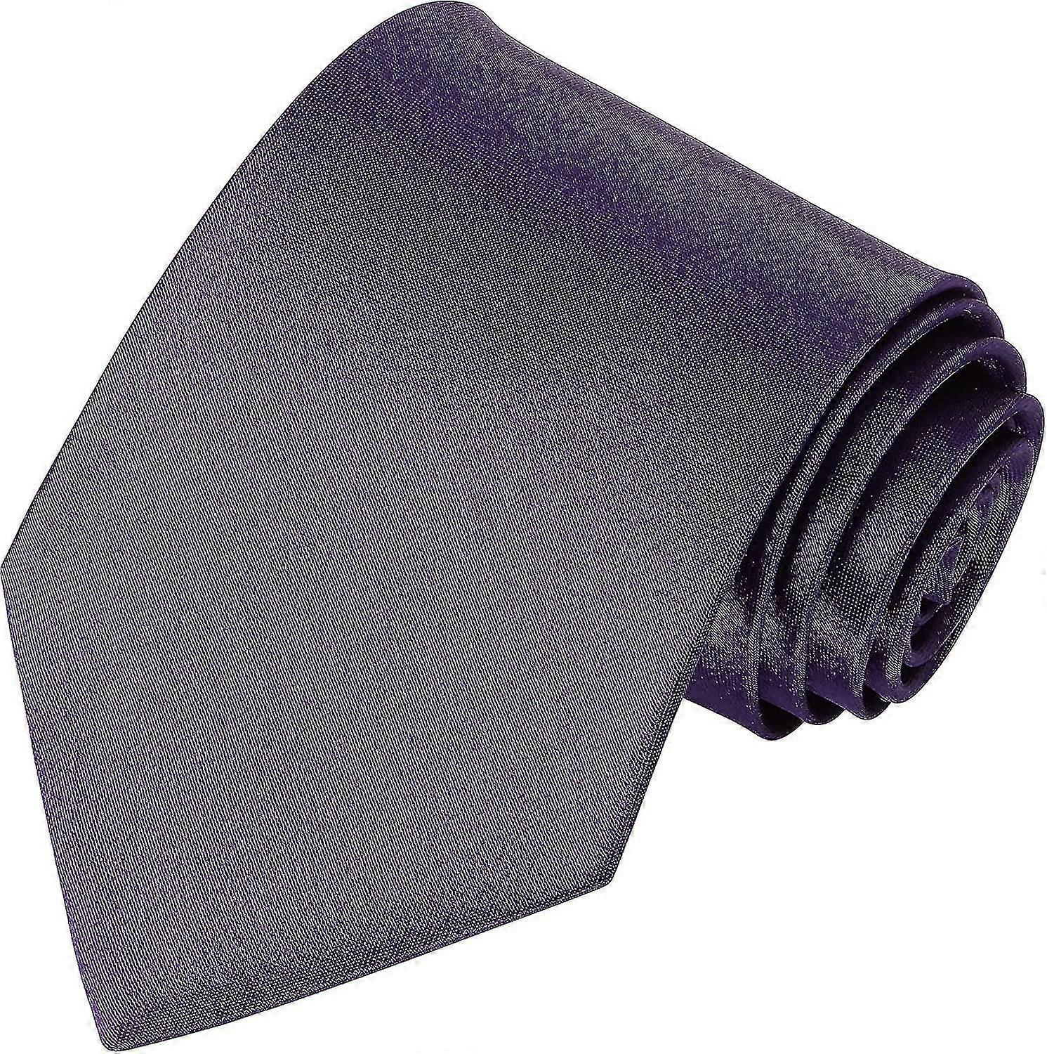 Men Solid Color Neck Tie For Wedding Business Formal