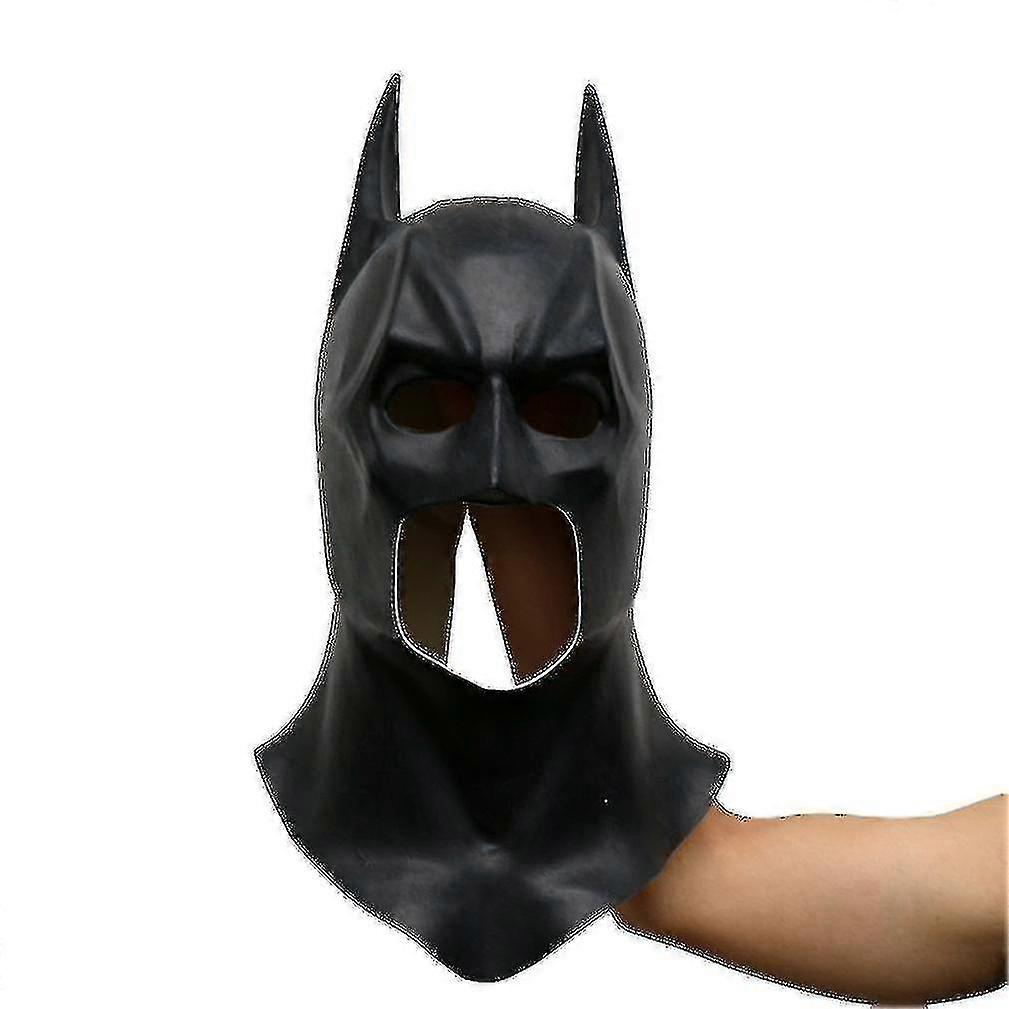 Batman Mask Cos Dark Knight Rise Mask Halloween Latex Headgear Props T