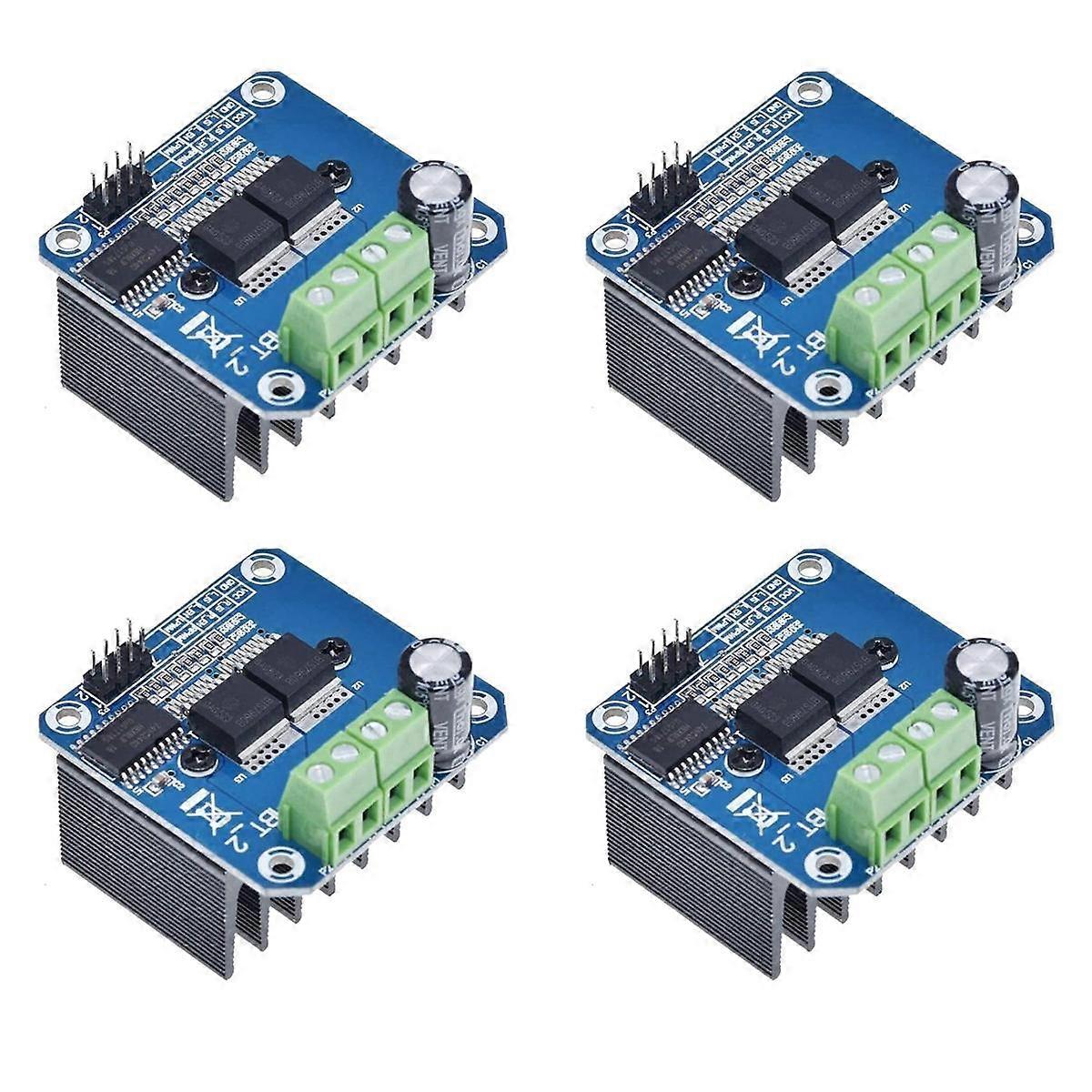 4X BTS7960 43A High Power Motor Driver Module/Smart Car Driver Module for Current Limit
