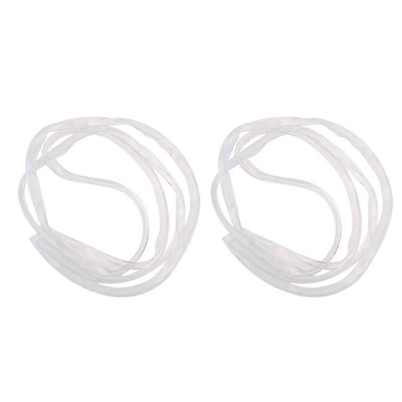 2pcs u bar transparent silicone table corner pretected stripe crash-proof strip for children (4-6mm)