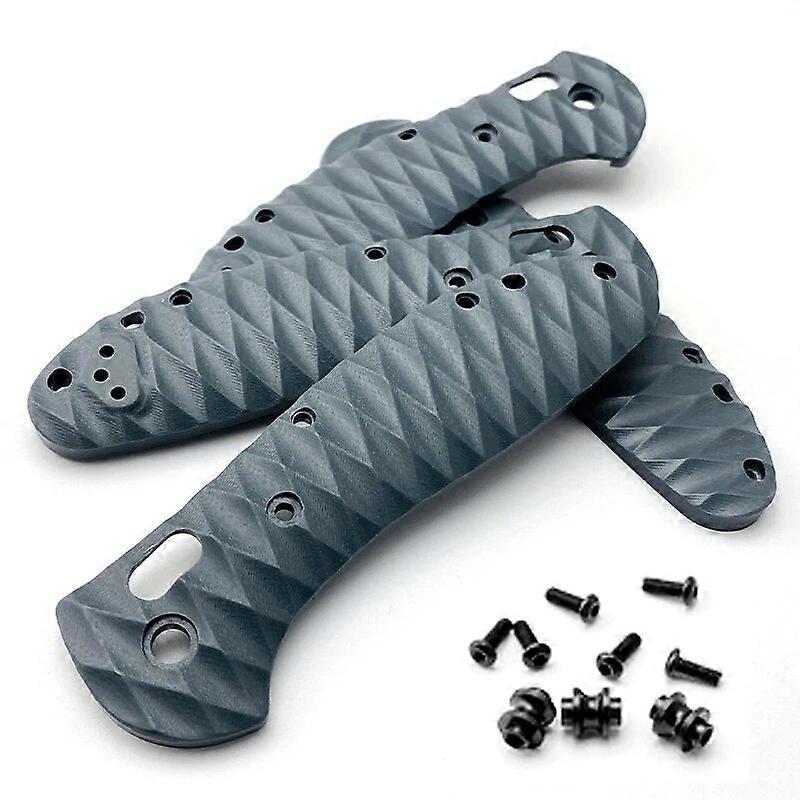 1Pair DIY Anti-slip Handle Patch G10 Material Grips Scales Handle Patch Decor Slabs For Griptilian 551 Folding Knife Accessories