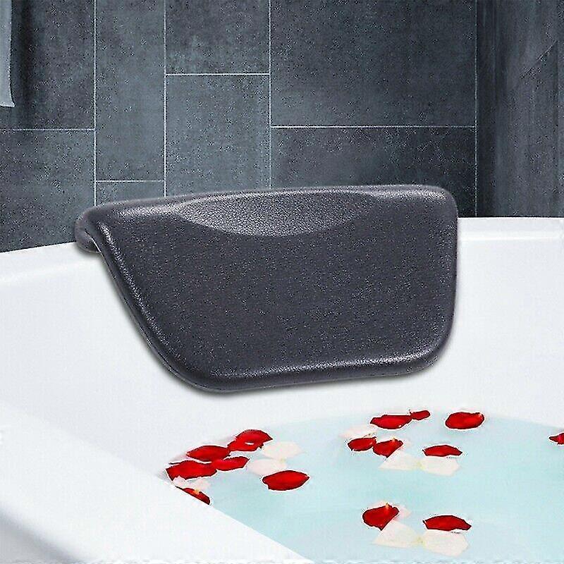Black Bath Pillow Bath Pillow Headrest Neck Support Neck Pillow