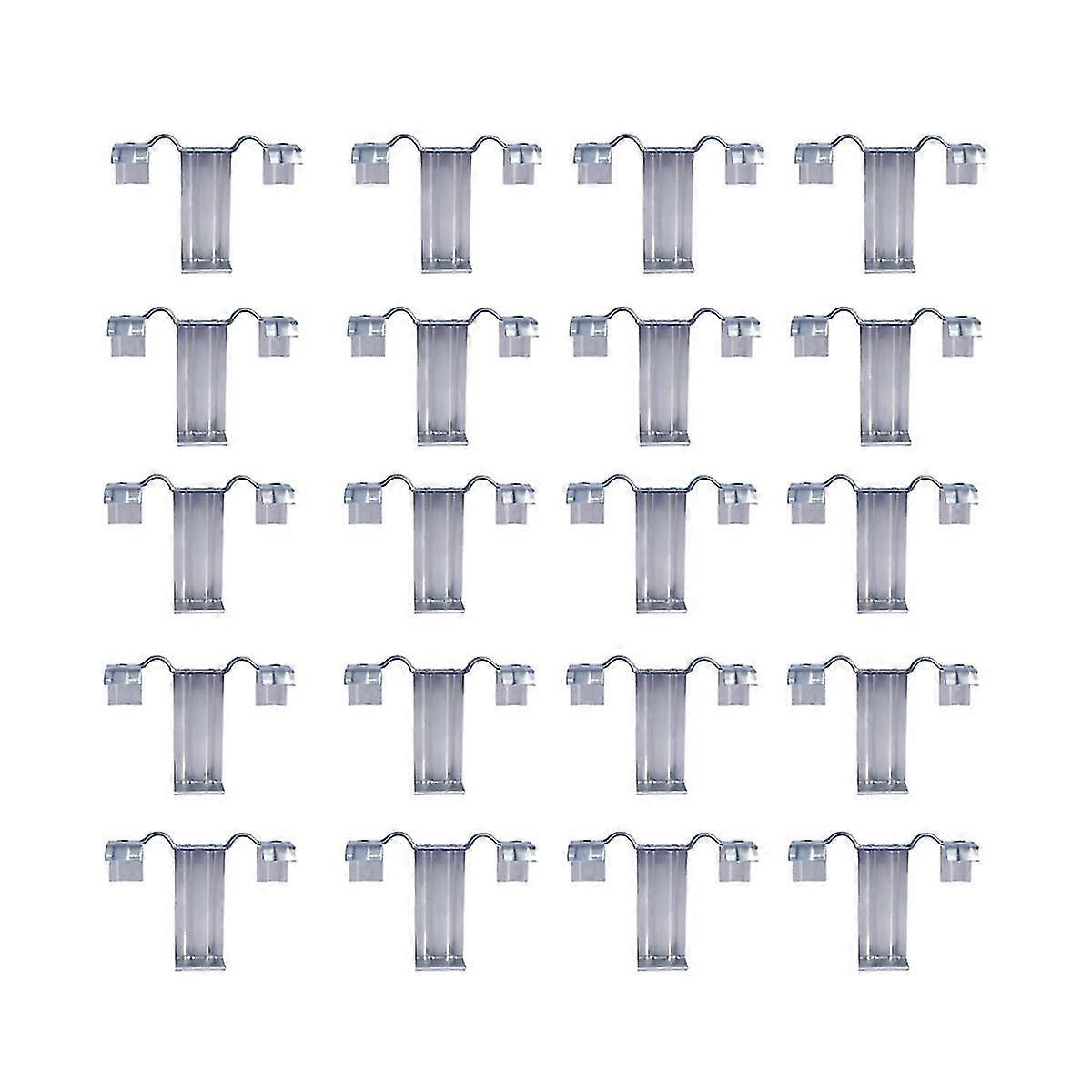 20PCS Photovoltaic Panel Drainage Buckle Surface Plate Solar Panel Water Drain Clip for Solar Panel Draining 30mm