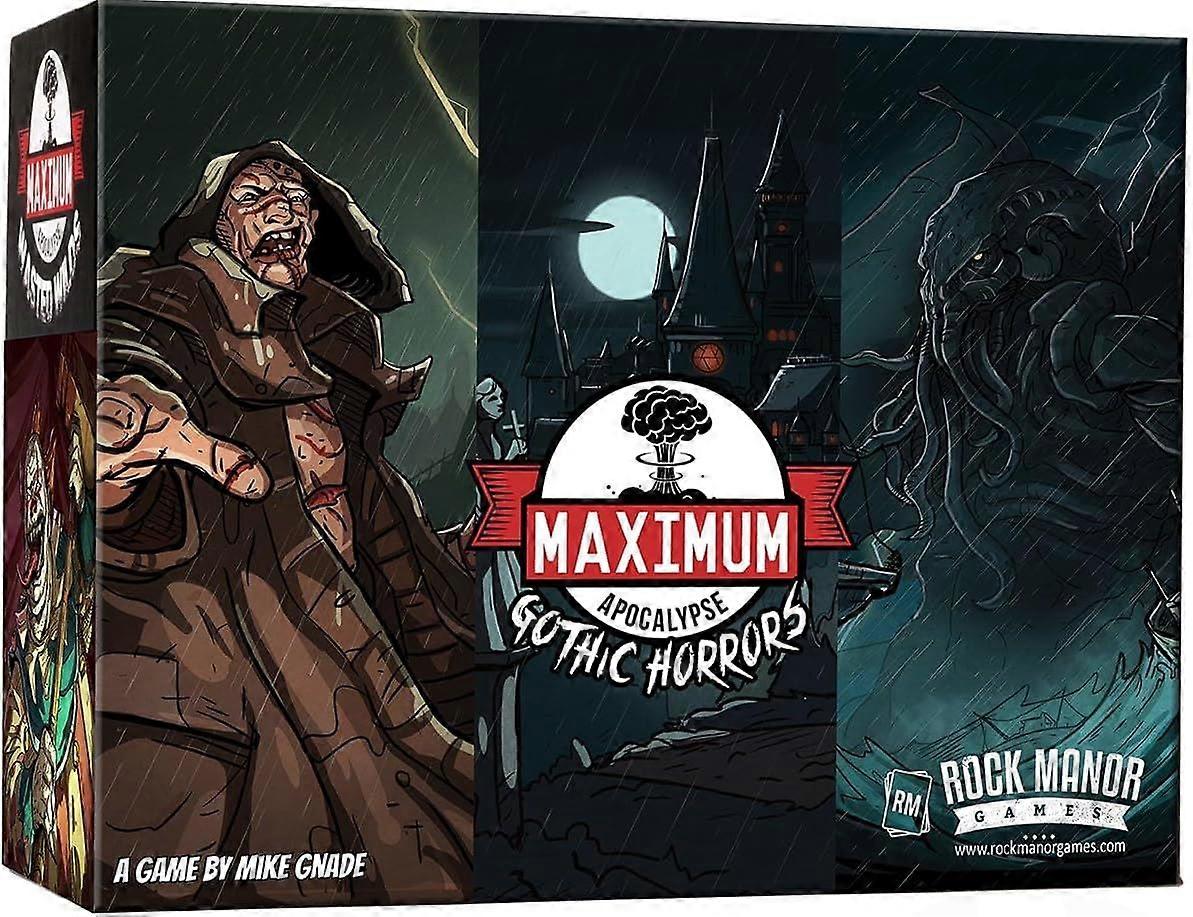 Maximum Apocalypse Gothic Horrors 2nd Ed Board Game