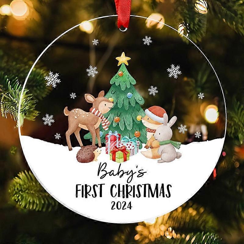 Christmas Decoration Blessing Pendant Deer