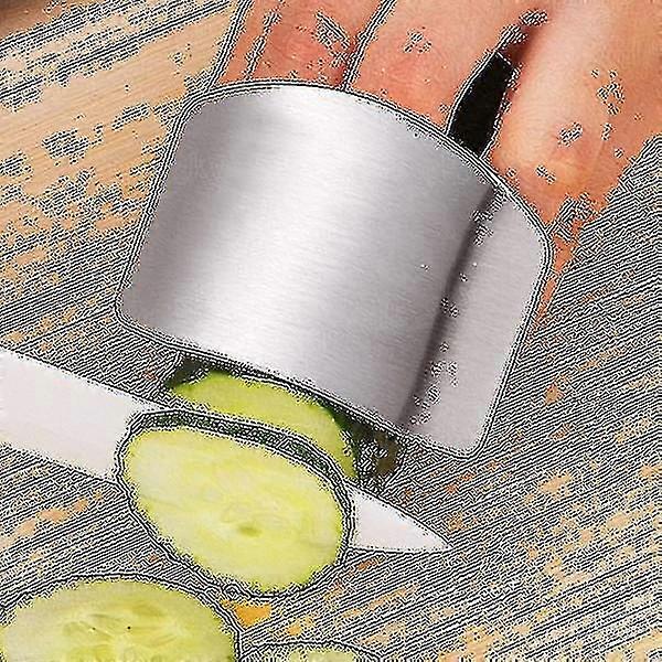 Cortador de verduras de acero inoxidable Protector de mano Protector de dedos Protector de dedos