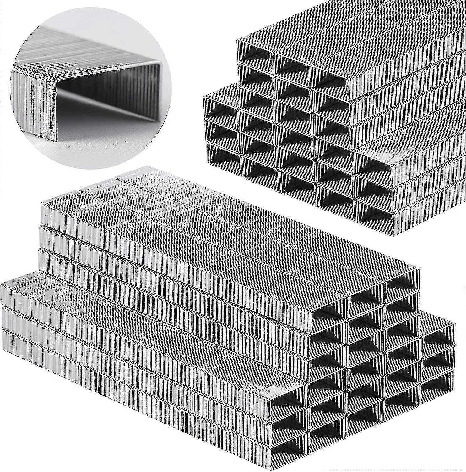 10,000 Staples, Standard Staples For Stapler, 1/4 Inch Staples