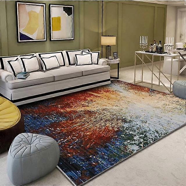 Simple Modern Living Room Decoration Abstract Carpets for Bed Room