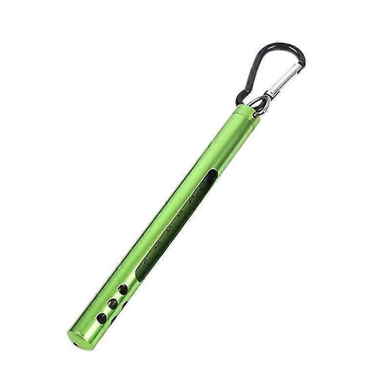 1 st. Utomhus Metall Flugfiske Vattenströmstermometer Bäcksidesvatten