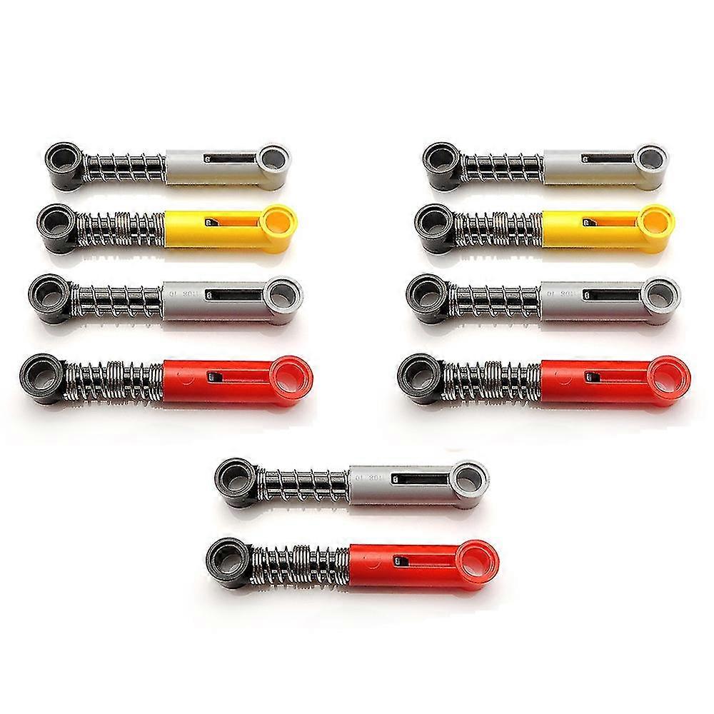 10Pcs Building Blocks Hard Spring for Technical MOC Parts Self-Locking Bricks Shock Absorber Access
