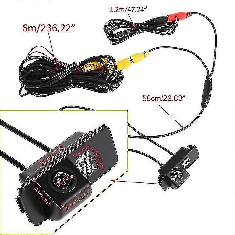 Rearview Reverse Reversing Parking Camera For Ford/mondeo/ba7 S-max/fiesta/kuga
