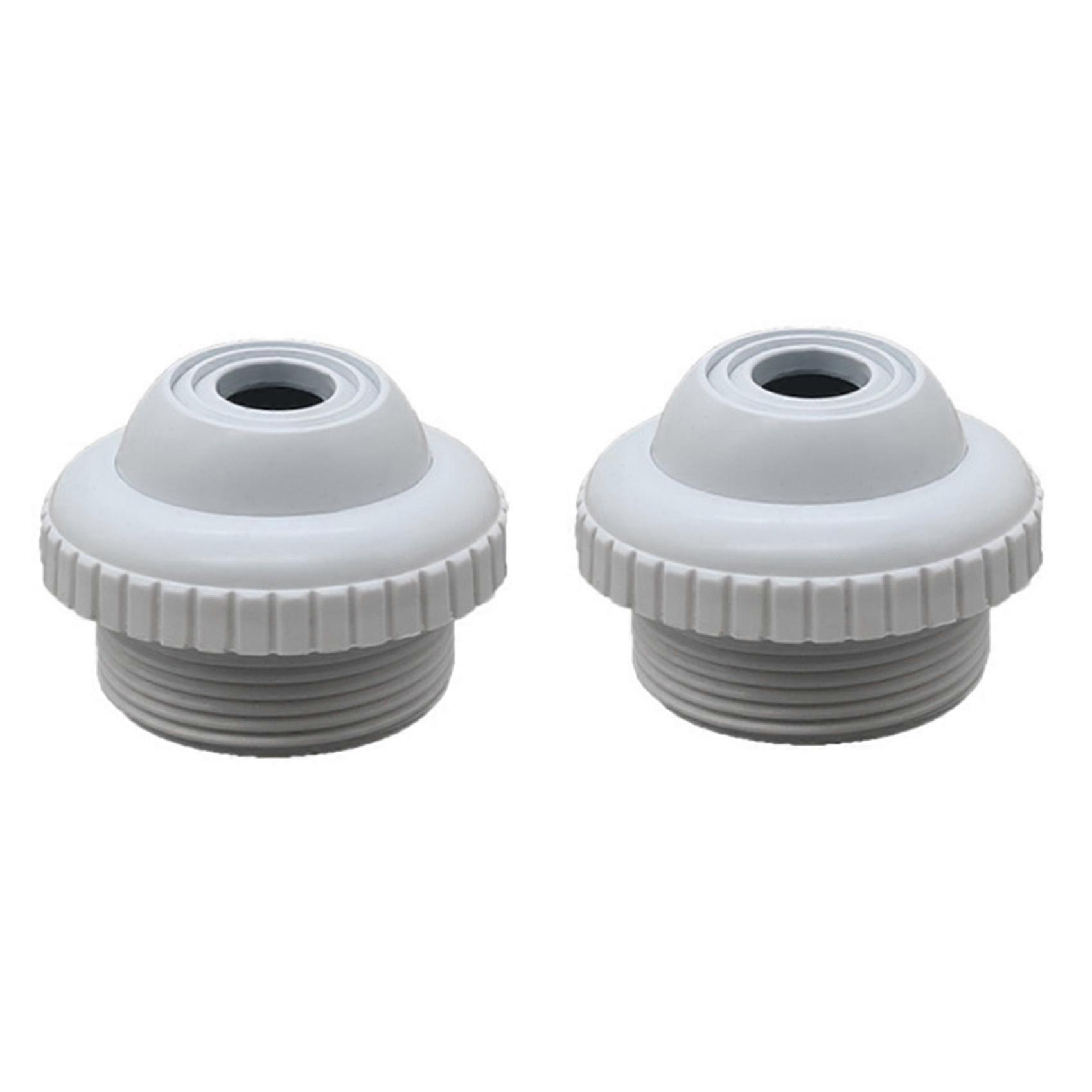 2X Swimming Pool Spa Return Jet Fitting Massage Nozzle Inlet Outlet Bath Tub Nozzle with Adjustable