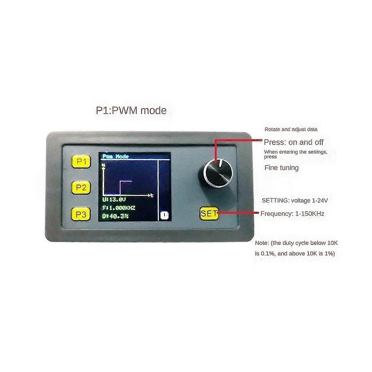 PWM Pulse Adjustable Module Sine Wave 4-20MA, 2-10V Portable Multifunctional Signal Generator RS485