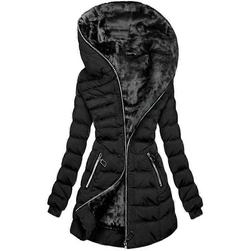 Women's Warm Thickened Parka Coat Winter Jacket