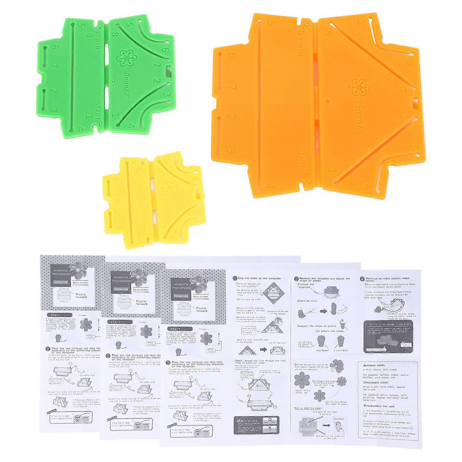 Flower Maker Set Professional Interesting Cloth Pedal Flower Maker Model For Sewing Tools