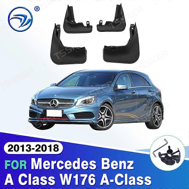 Flaps For Mercedes Benz A Class W176 A-Class Mudflaps Splash Guards Mudguards 2013 2014 2015 2016 2017 2018 A260