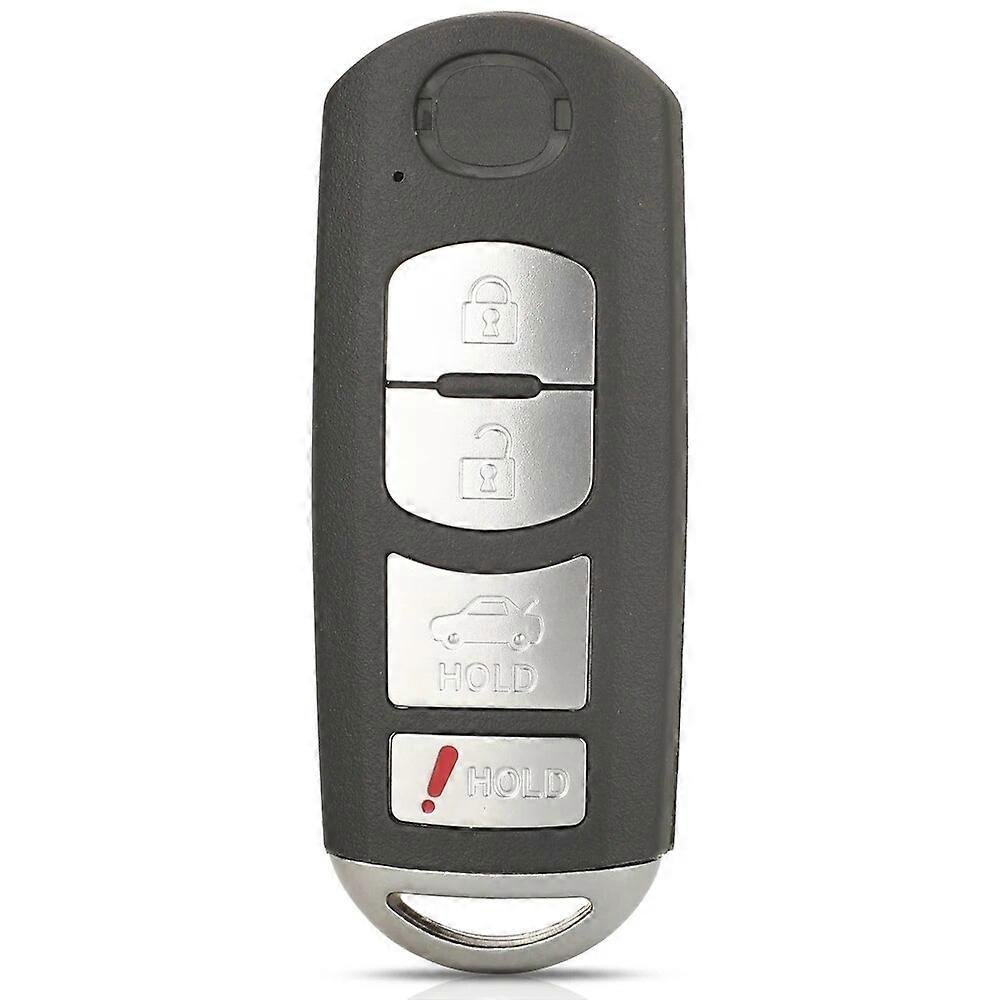 jingyuqin 2/3/4 Buttons Remote Car Key Shell Case Fob For Mazda X-5 Summit M3 M6 Axela Atenza With Emergency Key Blade