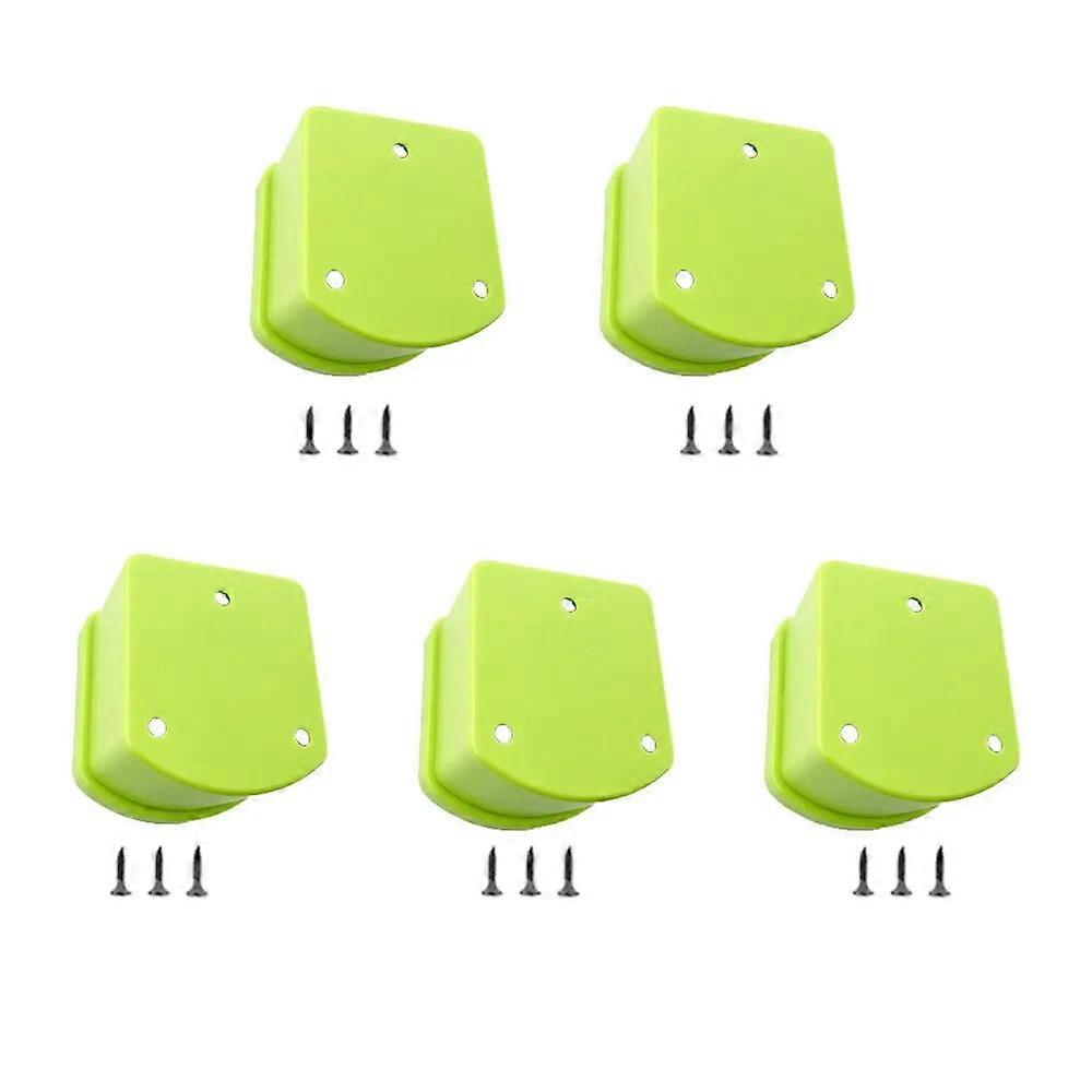 5 Packs For Ryobi Holder 18V Battery Adapter Drill Mount Dock Case Suitcase For The Power Tools Storage Accessories Tool Bracket