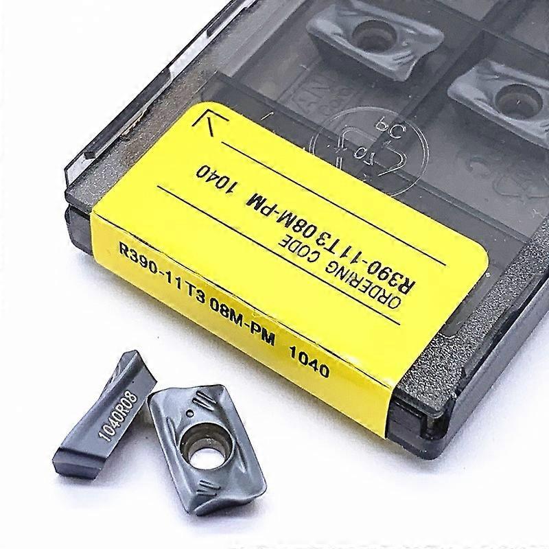 R390 11T304 11T308 PM1010 PM1025 PM1030 PM1040 PM1130 PM4240 PM Cermet Carbide Inserts CNC Lathe Metal Cutting Turning Tool