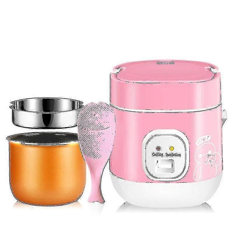 1.2 لتر طباخ أرز صغير 2 طبقة باخرة حاوية طعام كهربائية- AM