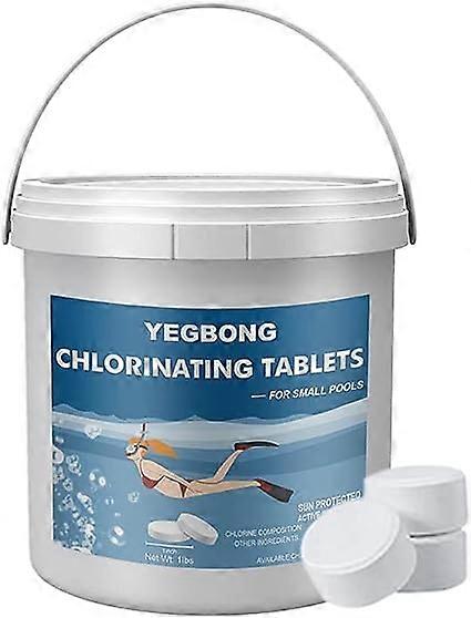 2023 New Chlorine Tablets Long-Lasting Slow-Dissolving for Swimming Pools and Spas