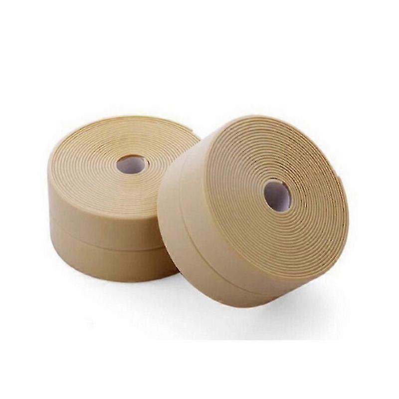 Beige Kitchen Sink Gap Beautification Sticker