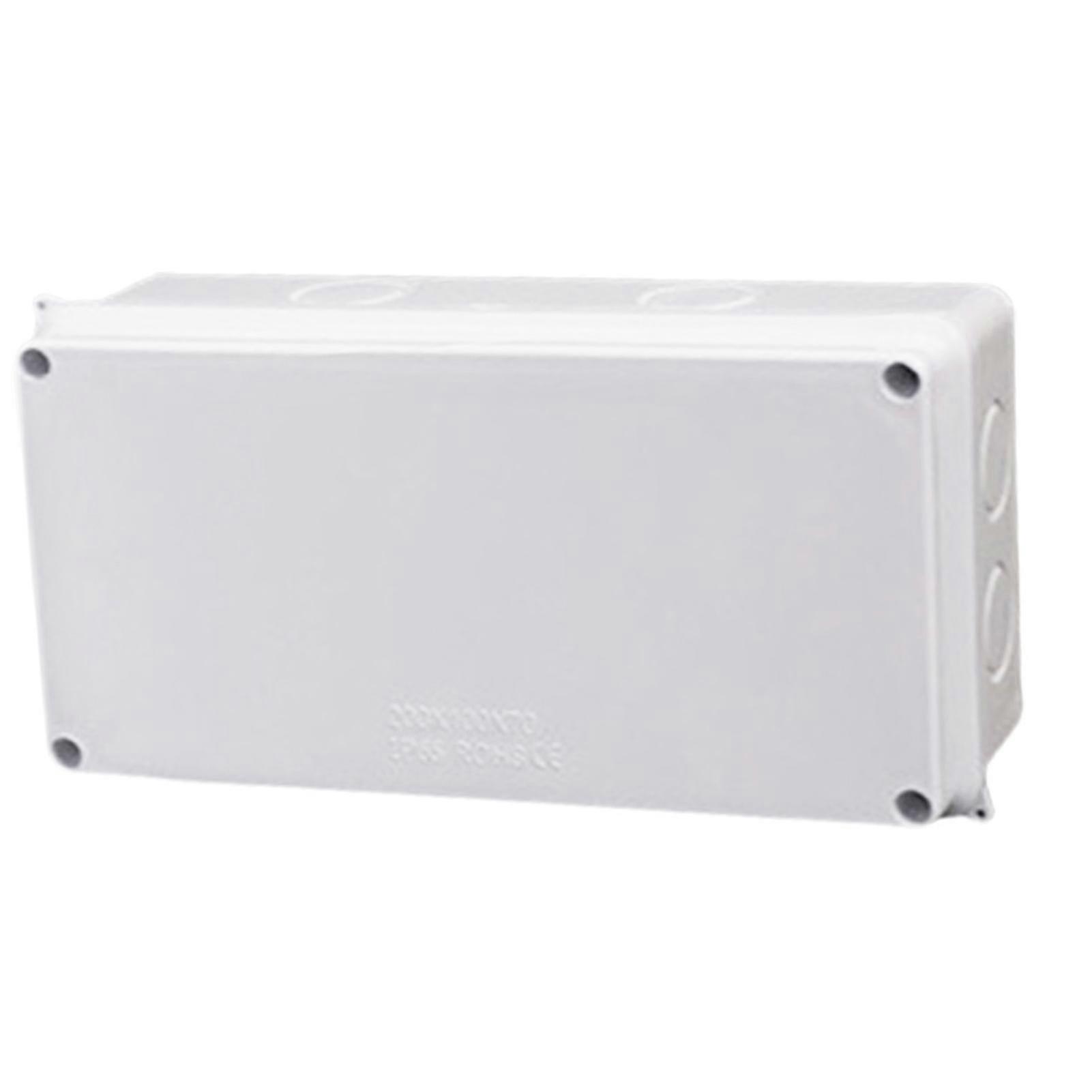 Waterproof Junction Box ABS Electrical Box for Indoor and Outdoor Cable Connector