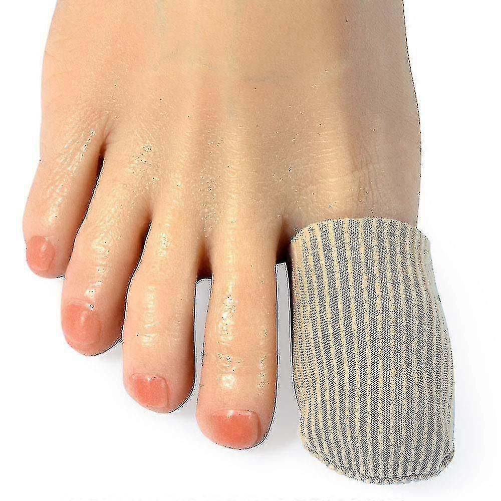 4 Pcspack Toe Caps for Big Toes - Brown
